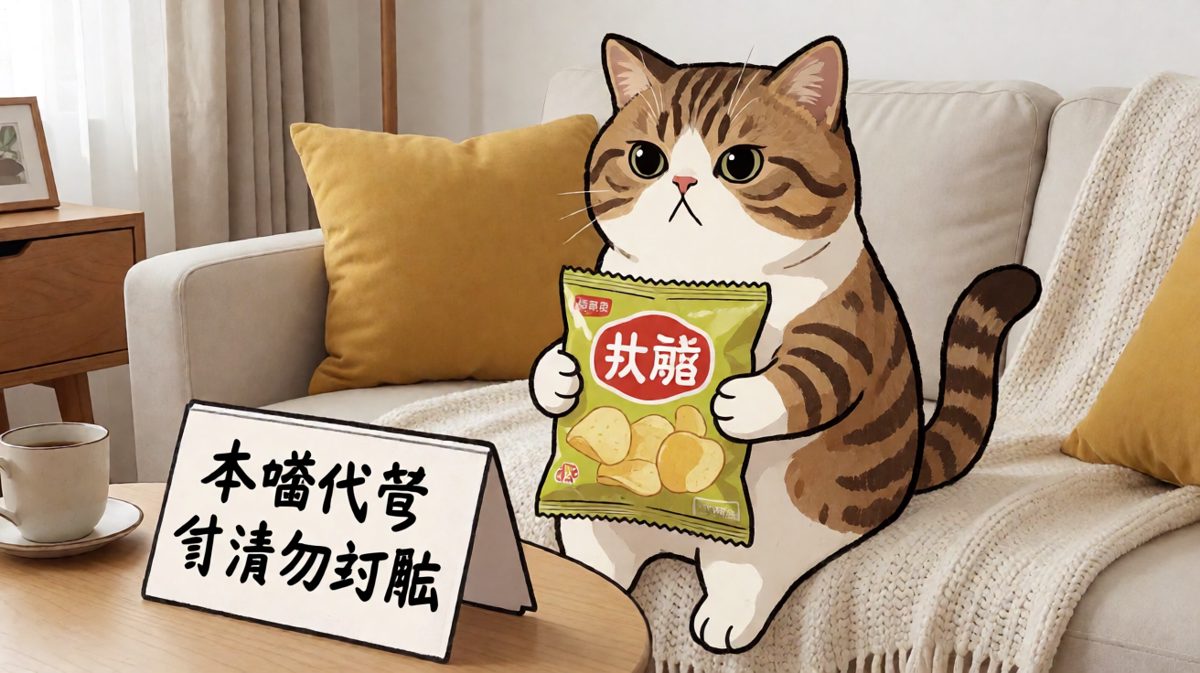 你们先吃，我帮你们看着。（其实是我在吃）