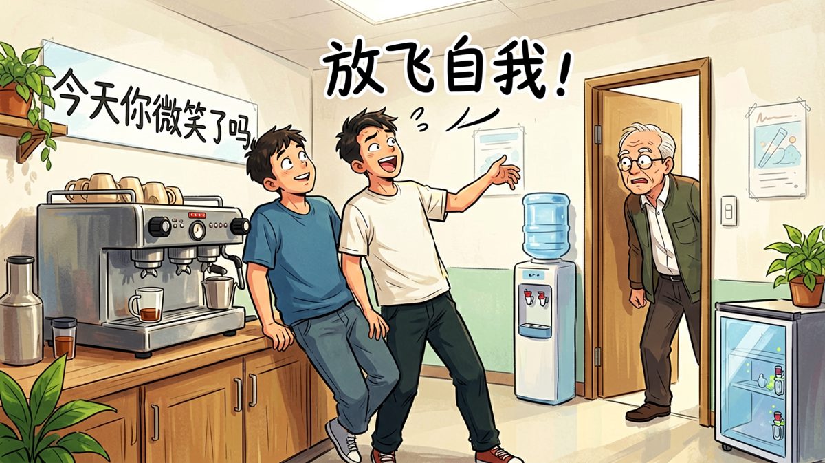 员工大喊：'我要辞职去环游世界！' 老板淡定回应：'去吧，离职证明我帮你开，但押金不退。'