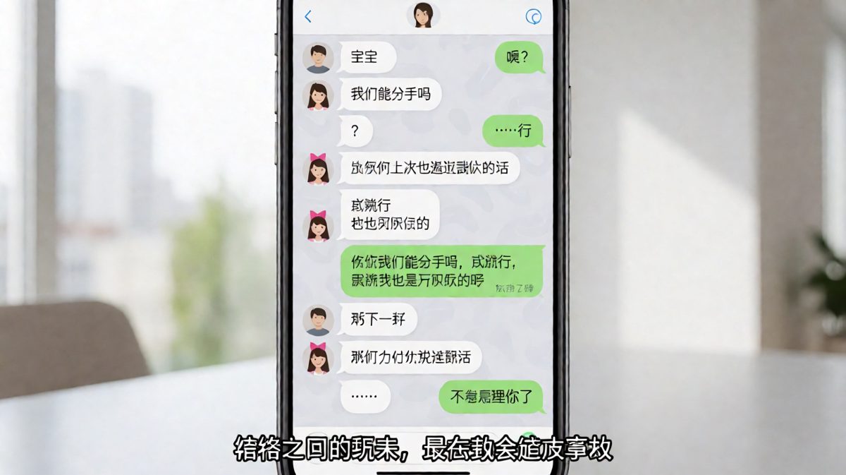 「开玩笑的」这四个字，在情侣之间没有任何法律效力