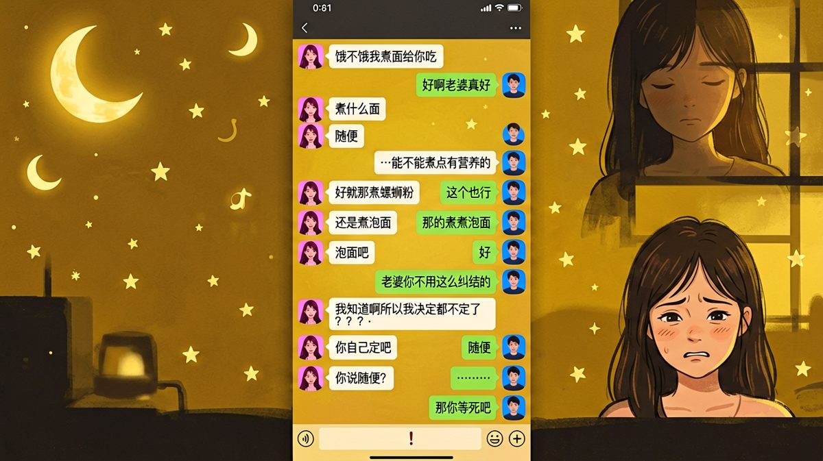 「随便」是情侣间最危险的两个字，求生欲测试翻车现场