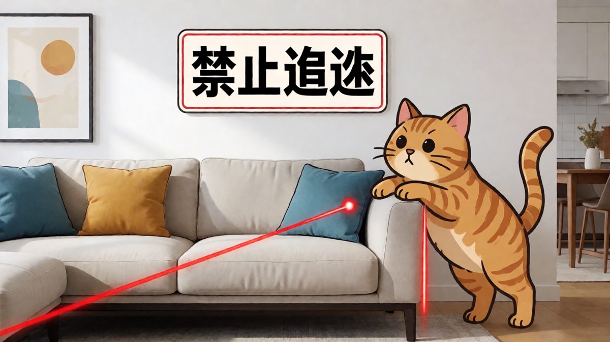 猫咪：这红色小点点绝对有鬼！