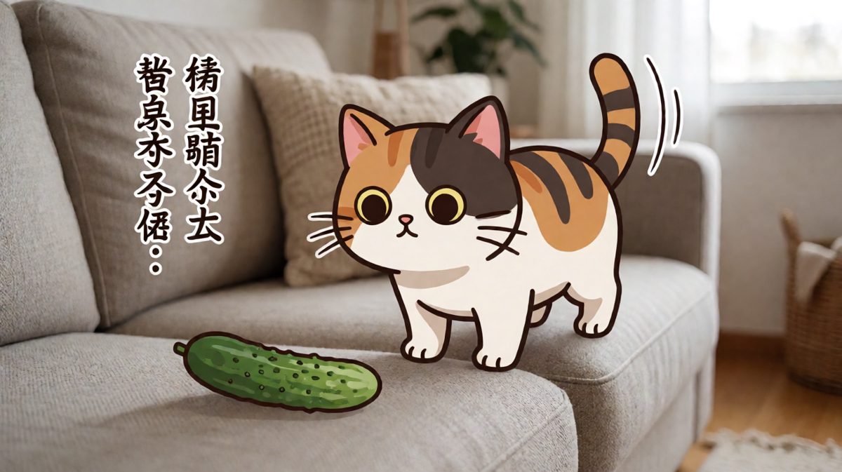 猫咪内心：这啥玩意儿！？敌袭！！