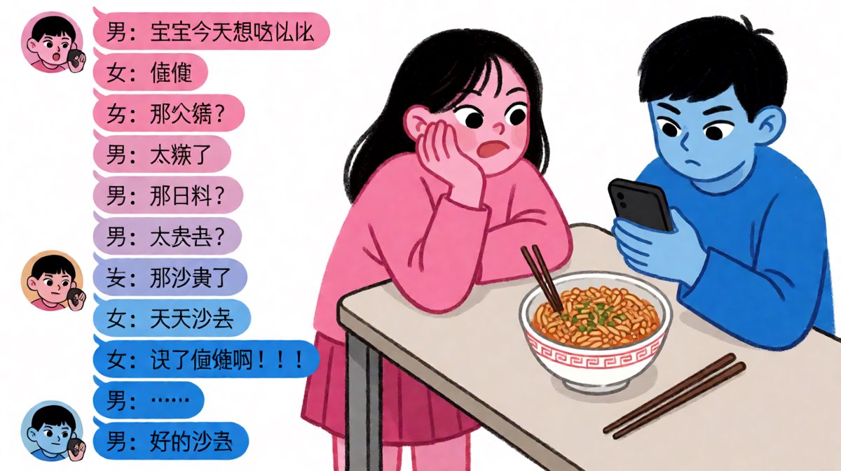 '随便'两个字，是男朋友听过最大的难题。