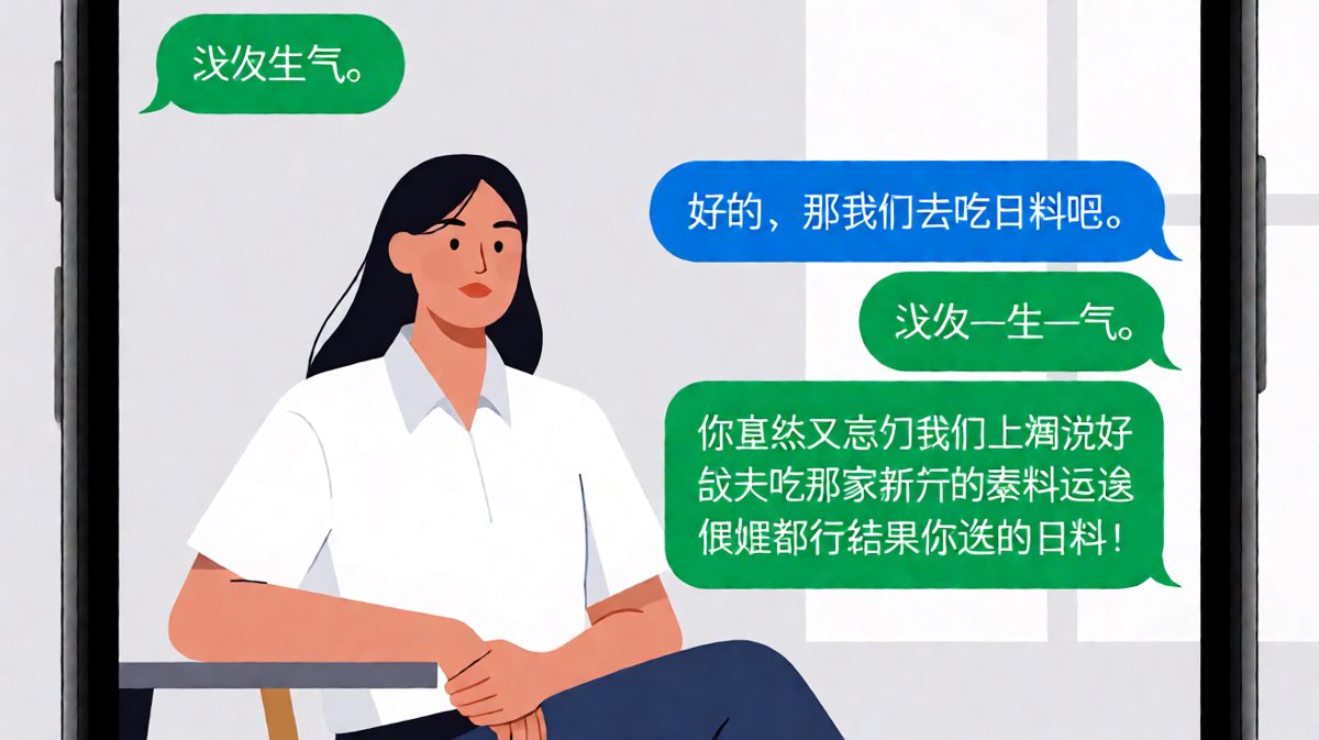 我没生气的真实含义