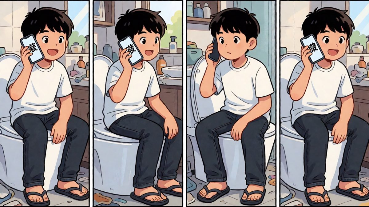 客服：「亲，您是不是忘了装防溅圈呢～」男生：「……」