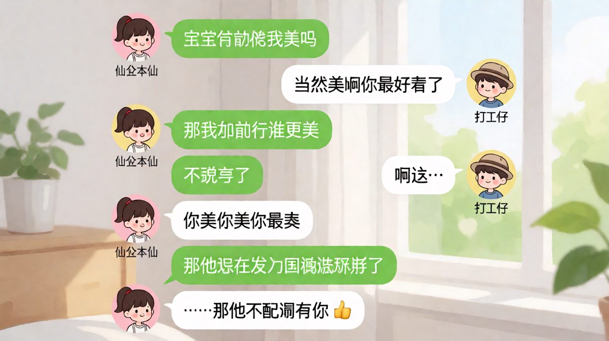 「前任比我美？」求生欲拉满的极限拉扯