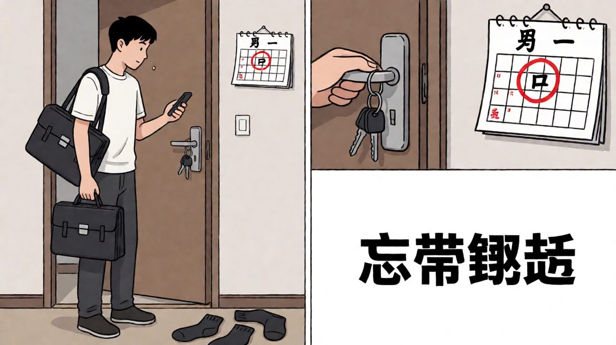出门前的致命疏忽