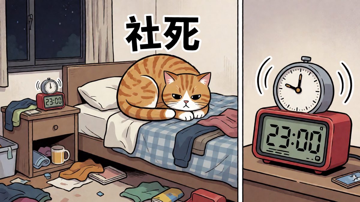 设定成了晚上11点，现在天都黑了