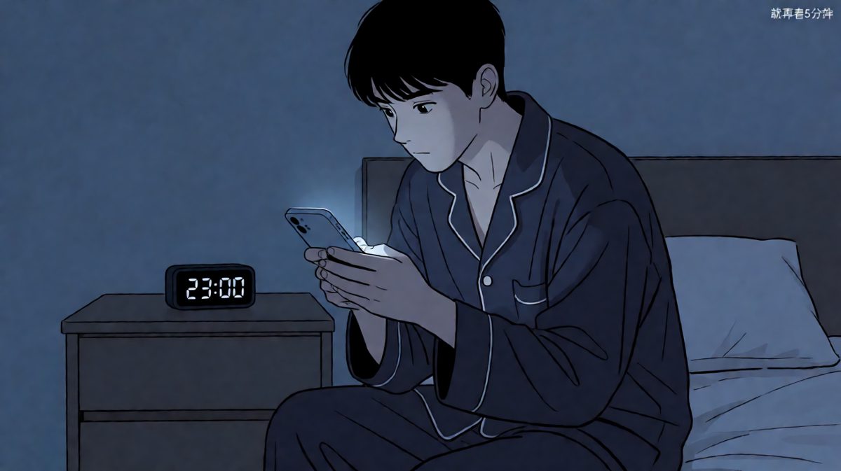 深夜11点：说好只看5分钟的手机