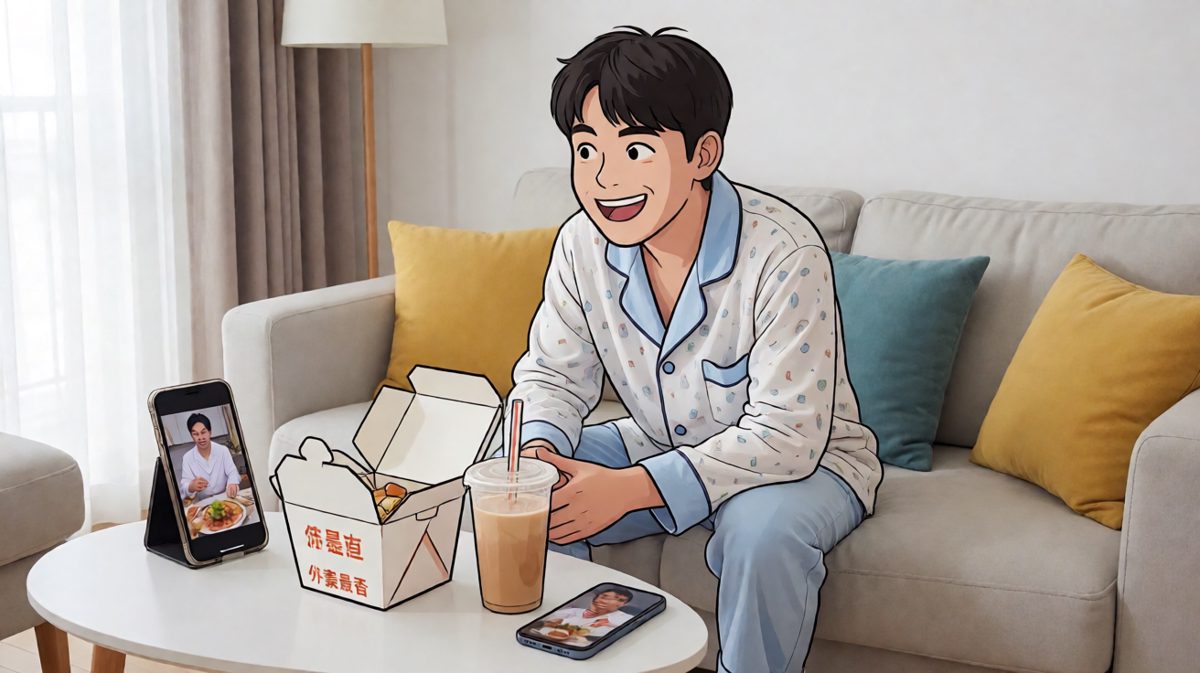 第3格：放弃治疗，外卖真香
