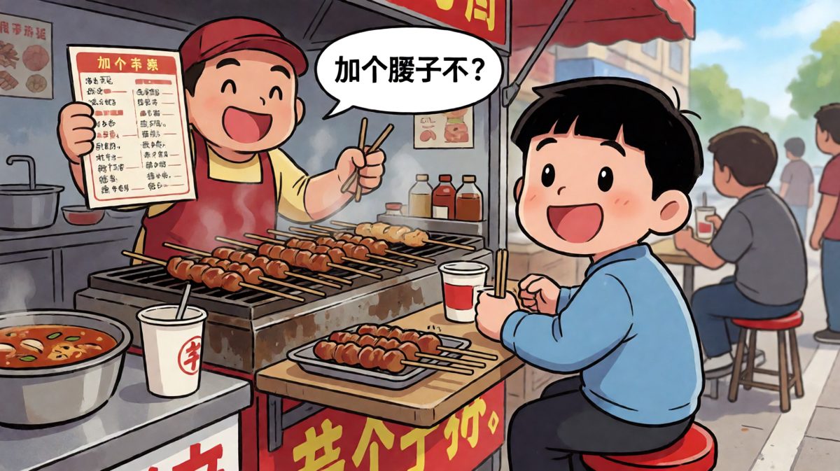 减肥可以明天再说……先来五串羊肉！