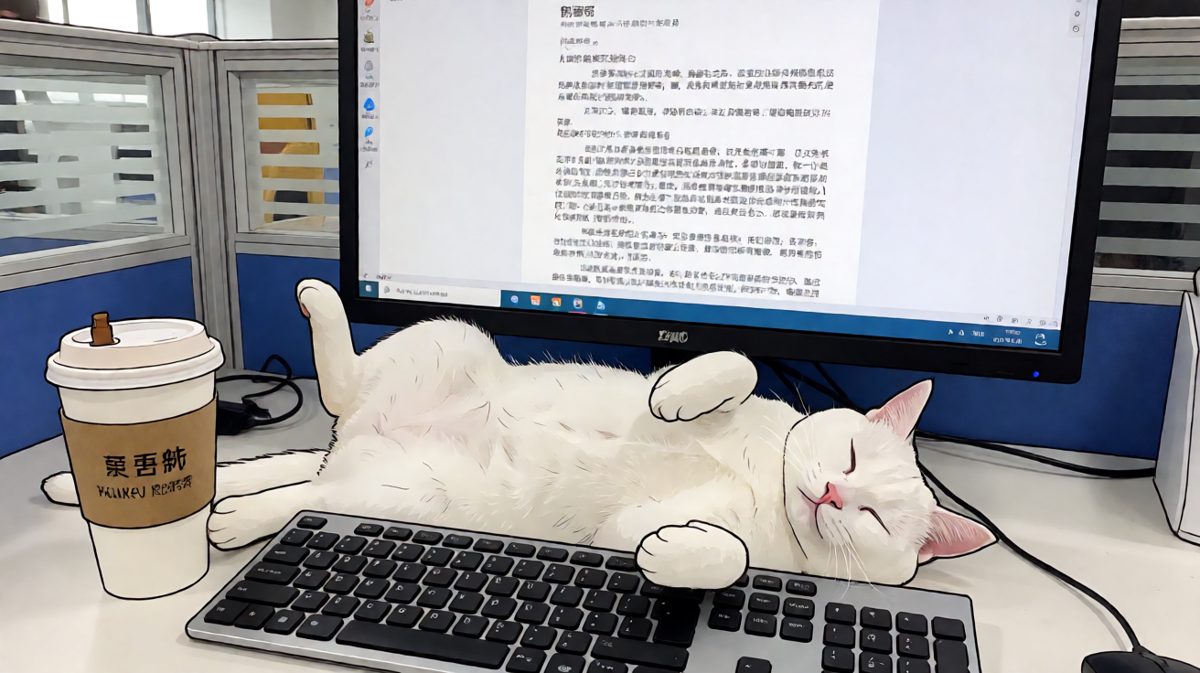 猫：这条消息很重要，我先睡会儿