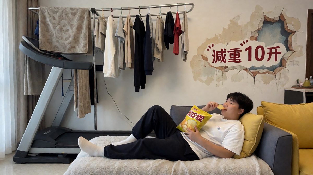 第七天：其实我不怎么需要运动，衣服才是生活的主角。