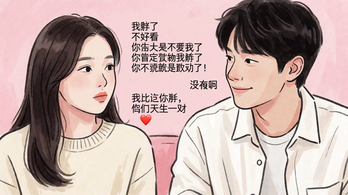以毒攻毒，男生用自黑完美化解危机。