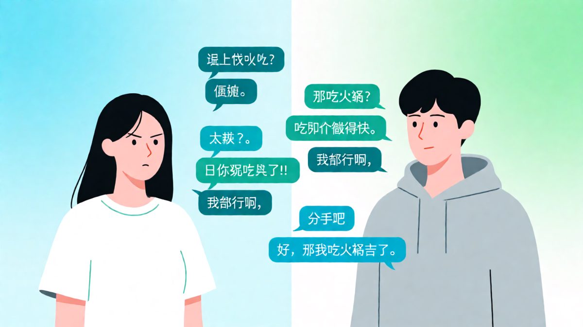 '随便'的最高境界，是让你真的随便生气。