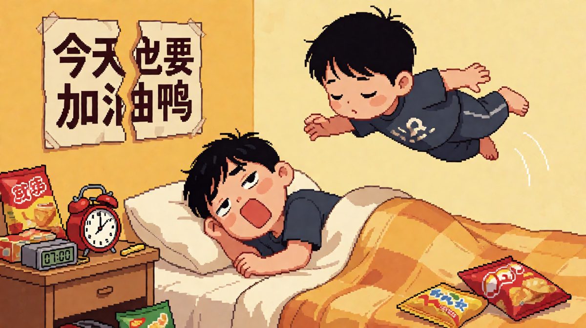 周一早起的打工人：身体已开机，灵魂还在缓冲