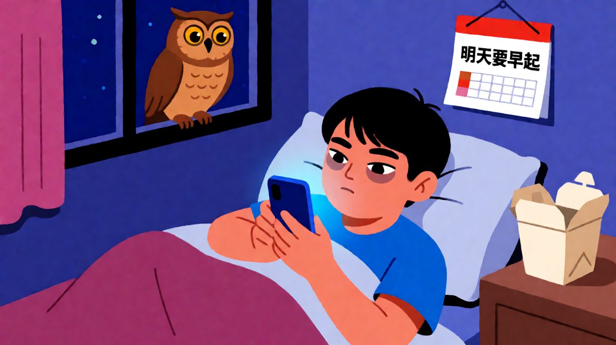 凌晨三点的网民：说好的早睡呢？