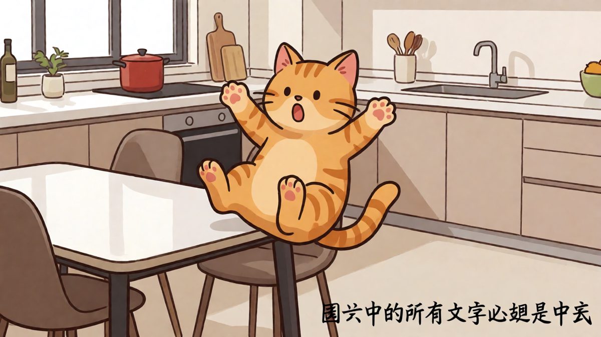 猫：我本来要飞的。