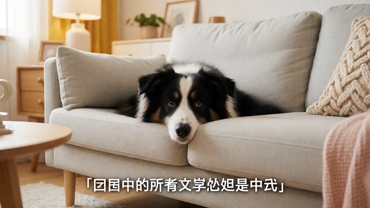 狗：等等……我刚刚在追什么来着？