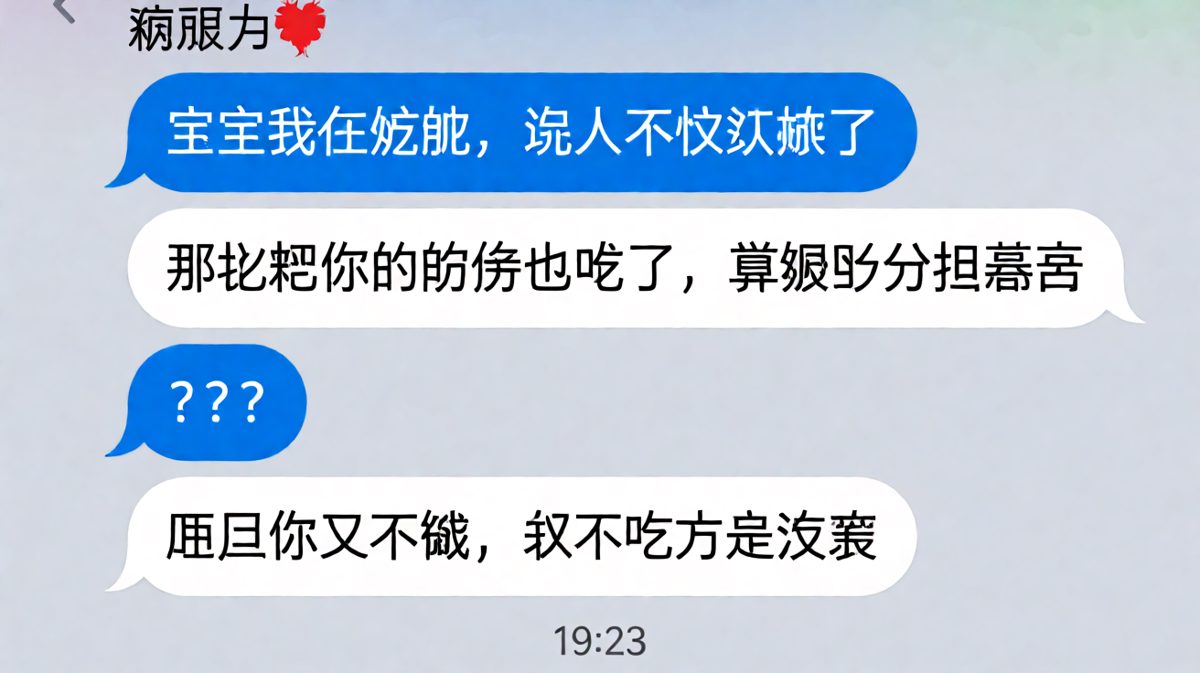 减肥路上的最大绊脚石：男朋友替你吃晚饭还说是帮你分担痛苦