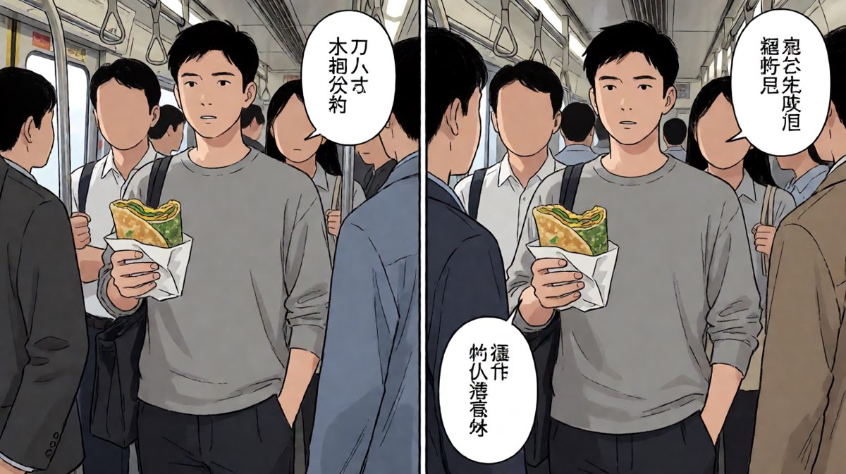 第三回合：通勤路上，灵魂继续待机