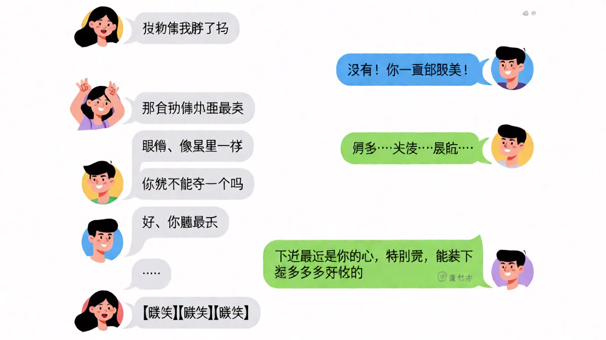 花式夸赞翻车现场，最后一句彻底激怒女朋友