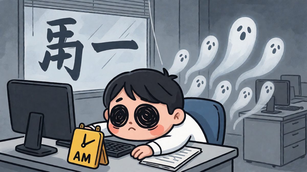 周一综合征晚期，灵魂已离职身体还在打卡