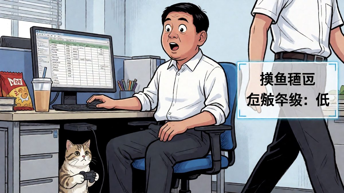 摸鱼的最高境界：让老板觉得你在忙但不知道你在干嘛
