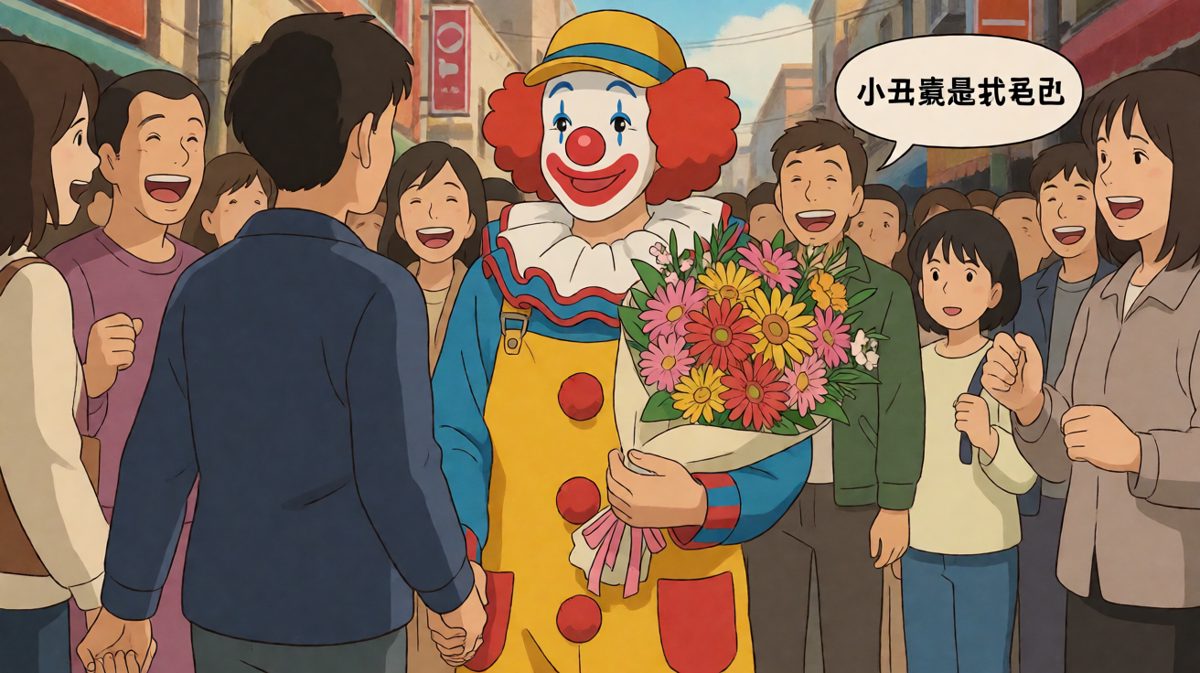 以为自己是主角，结果是全场最佳笑话