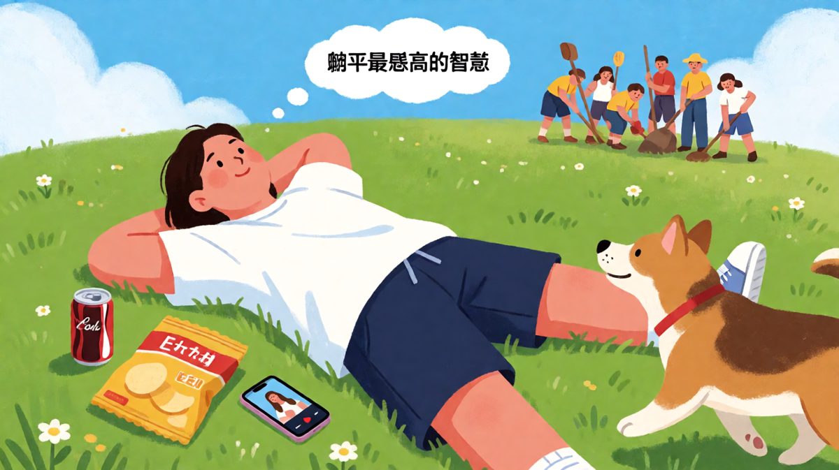 别人卷生卷死，我选择卷铺走人回家躺着