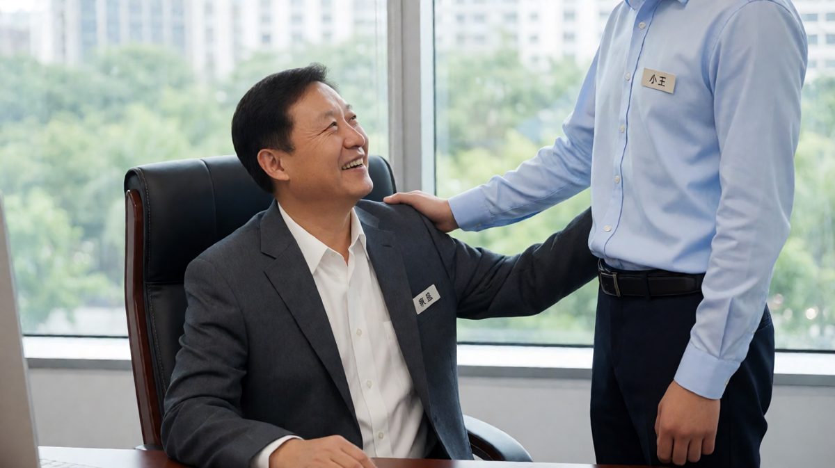 张总拍着小王肩膀说：'公司就是你的家。'小王感动落泪——反转：下一句是'所以今晚加班有加班费吗？'张总：'家是家人，家人谈钱伤感情。'