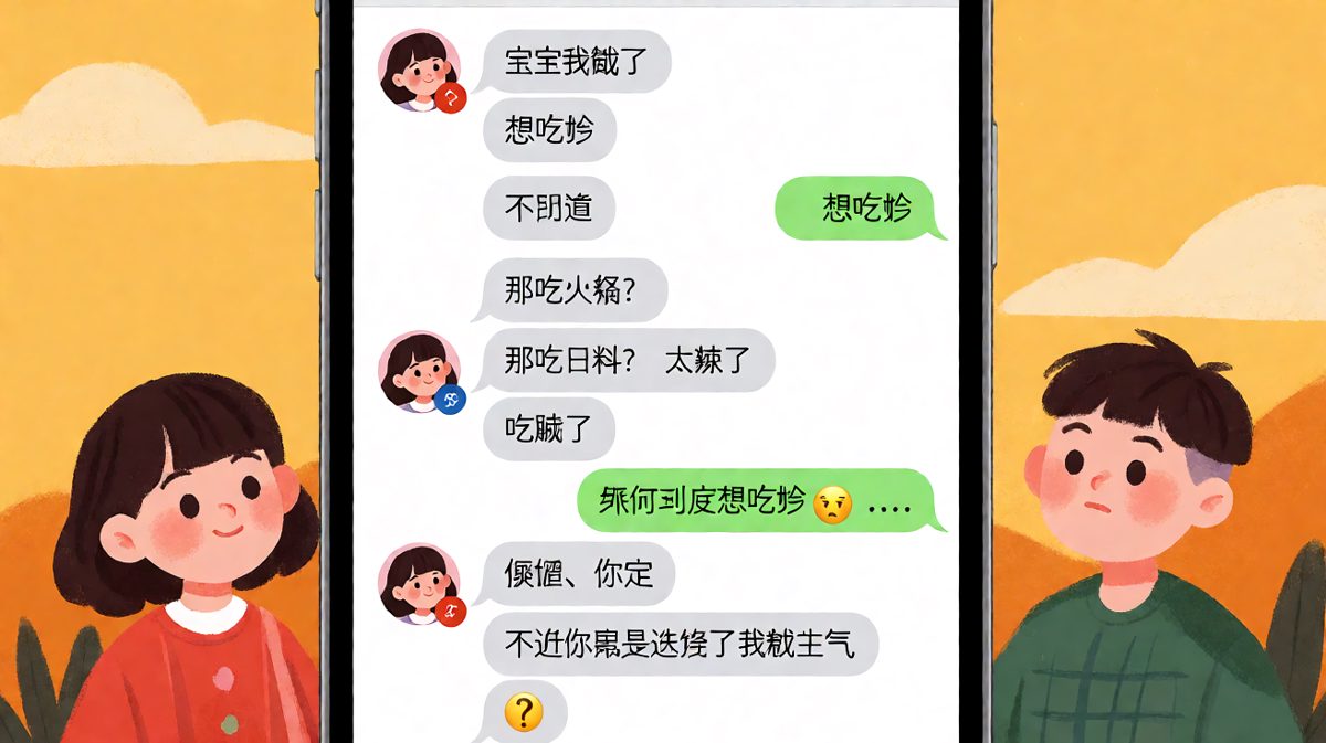 随便这两个字，是每个男生听过最危险的指令