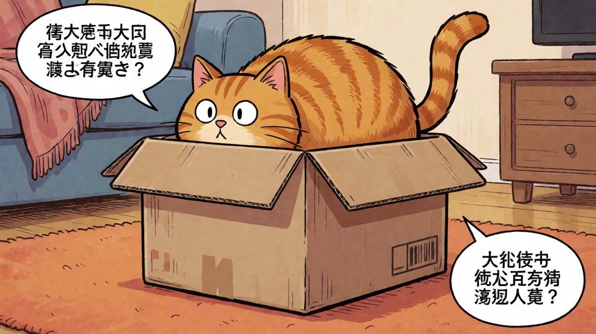 猫：只要我不动，我就没有体积