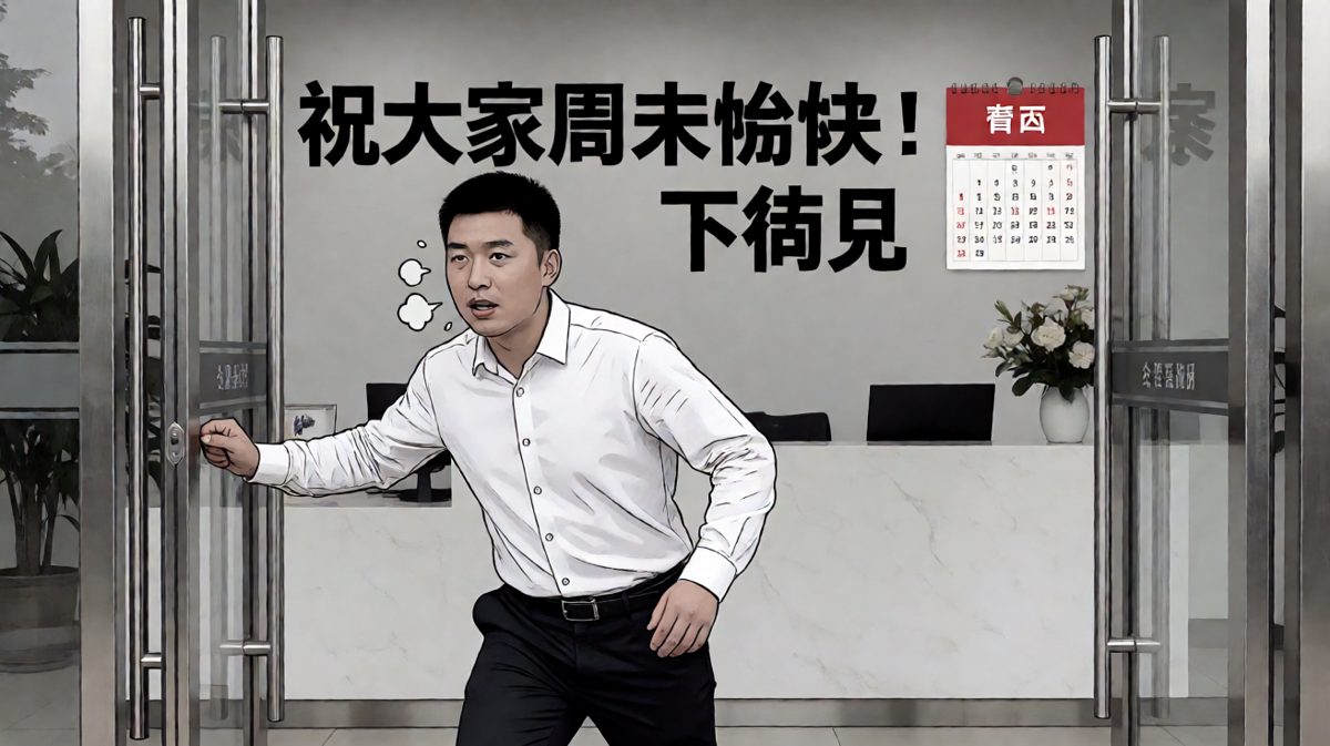 原来今天是周六……