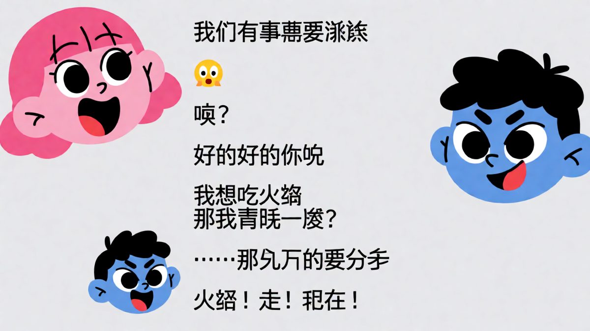 谈分手还是谈火锅：男生脑内小剧场大爆发