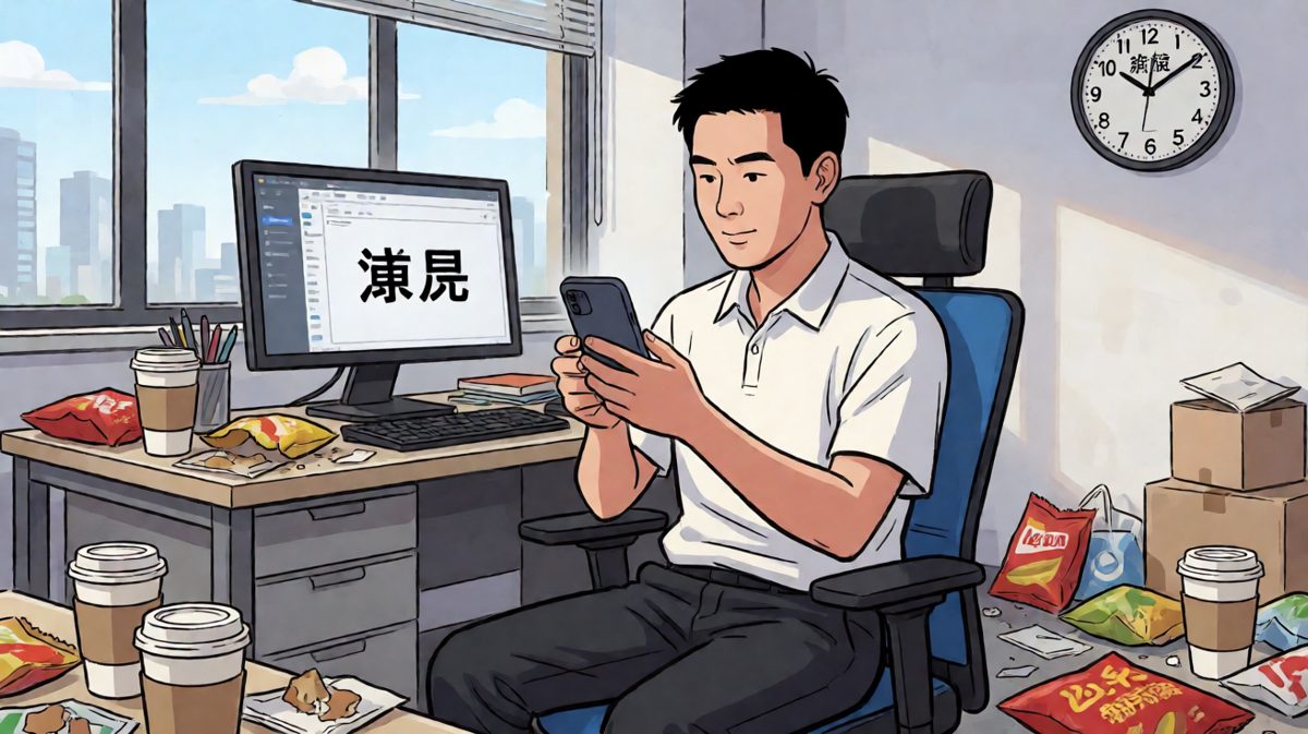 怎么还不到？我的肚子在抗议！