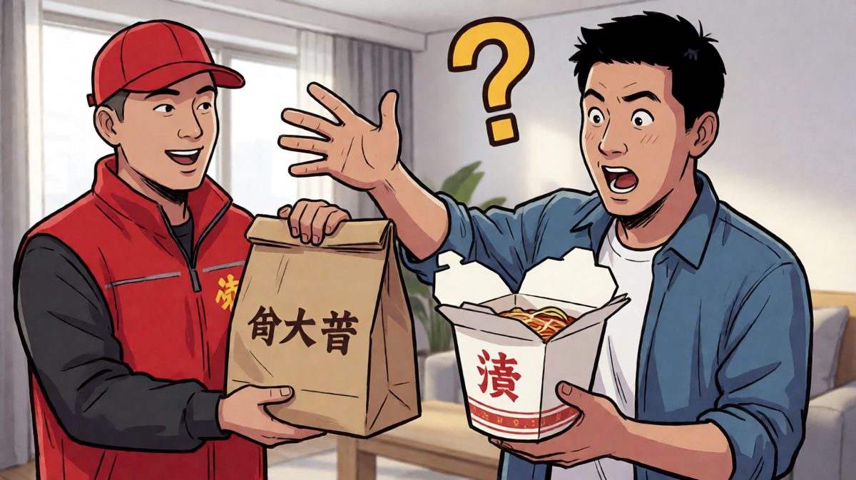 麻辣烫呢？！这是我的清汤面啊！