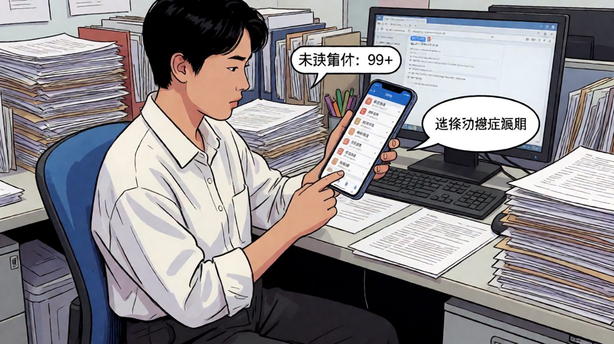 工作可以拖，但午饭必须想半小时