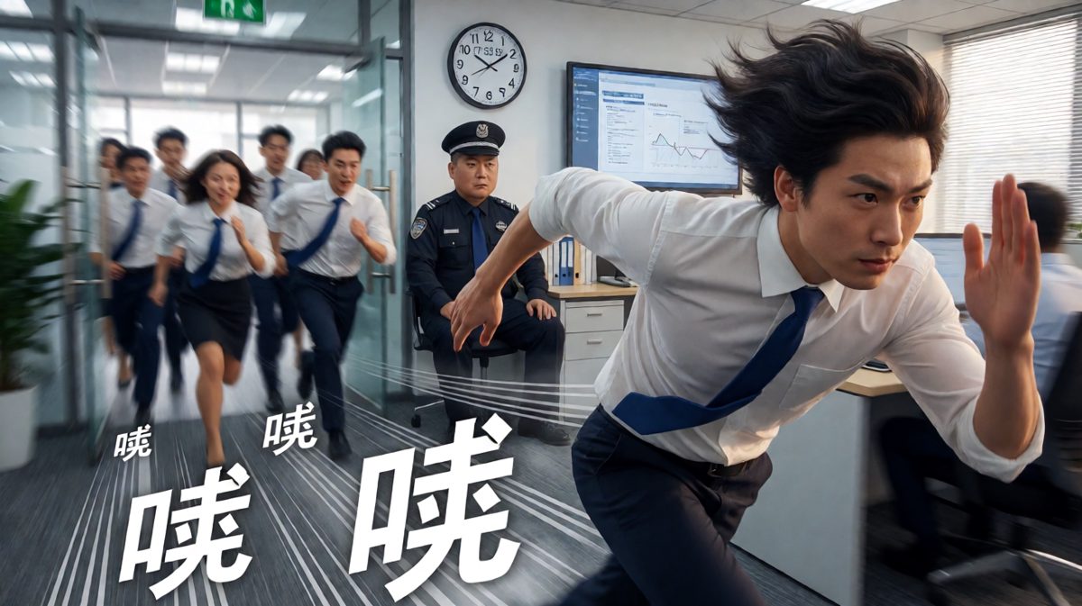 上班迟到扣五十，下班准点拿第一