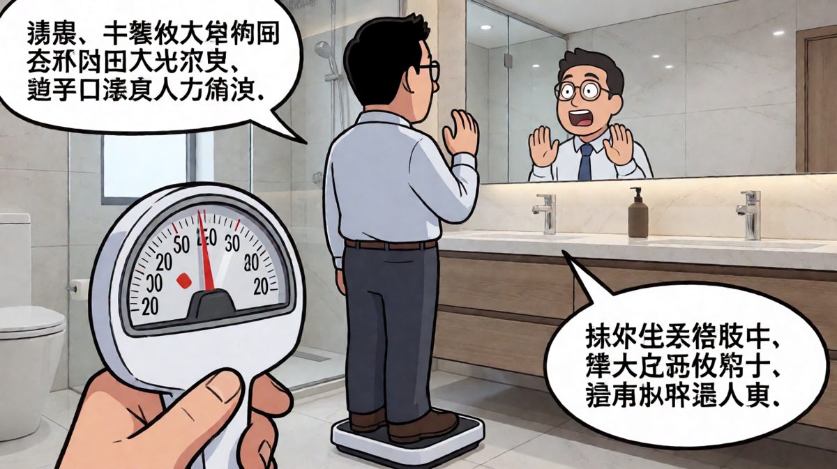 第二天称体重：？？？我昨晚吃了啥！？