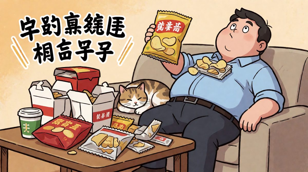 最终结论：减肥明天再说，今天先摆烂。