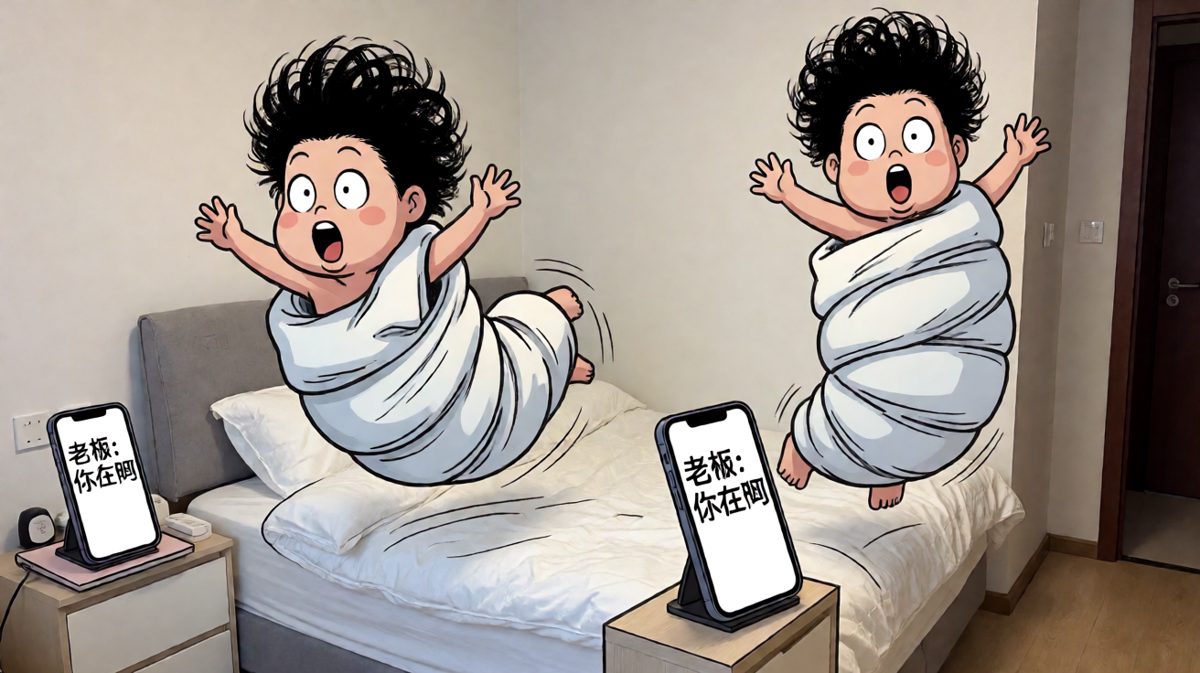 完蛋了！要迟到了！！！