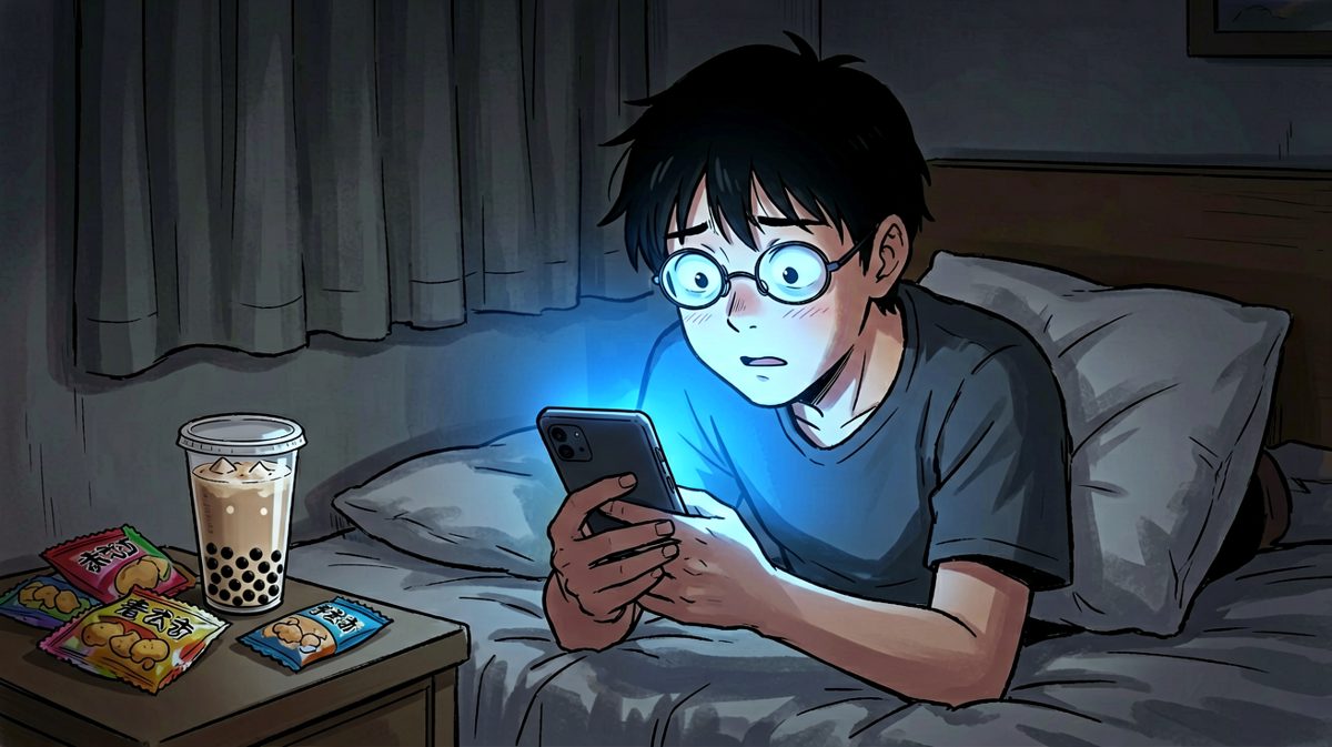 昨晚说早睡的我，现在：？？？