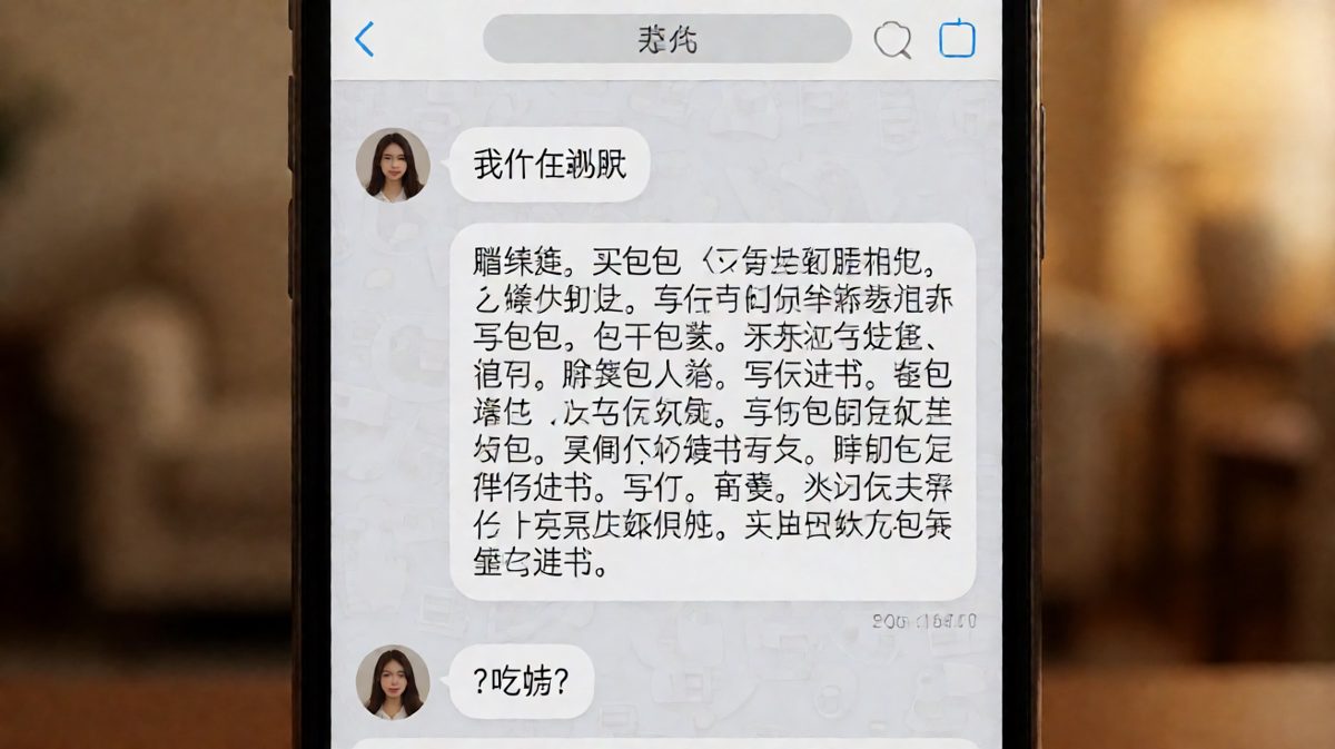 「我们在聊聊」四个字让男生写完了三年检讨