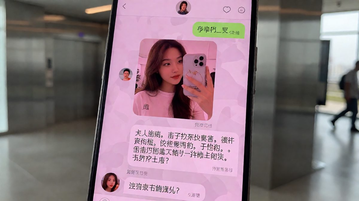 夸了五分钟照片后，她问的是衣服