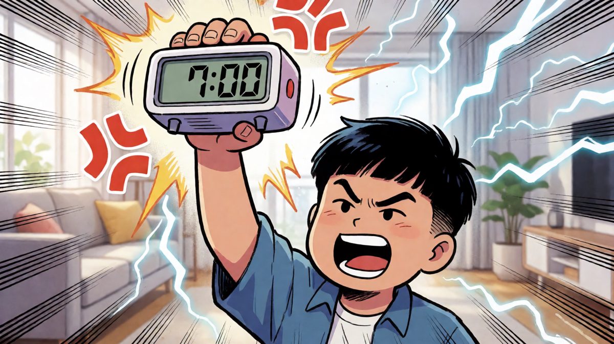 忍无可忍！决定和闹钟决一死战！