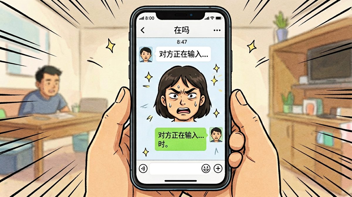 打了四十七分钟字又删了，你这人真有意思