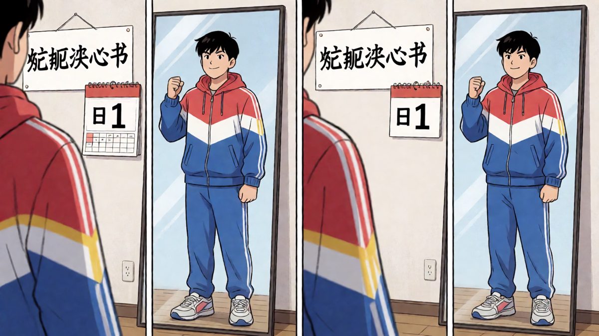 第一天减肥，信心爆棚