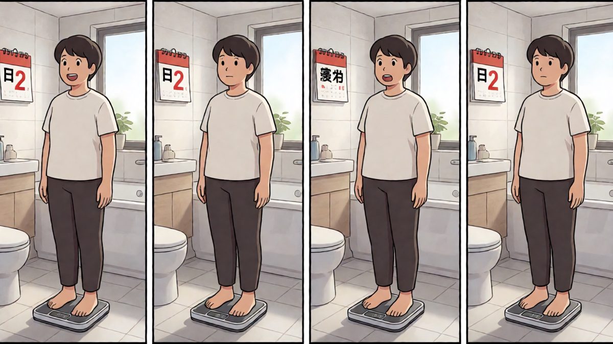 体重秤：你确定减过肥？