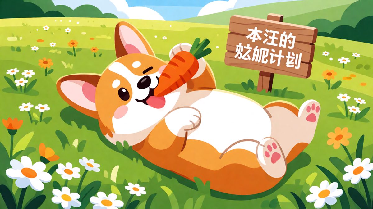 说好的减肥呢？这根胡萝卜我忍了很久